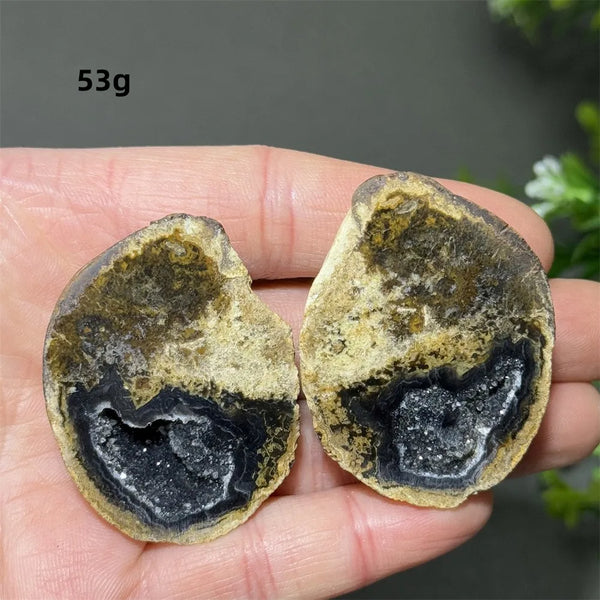 Mixed Agate Crystal Cave Egg-ToShay.org