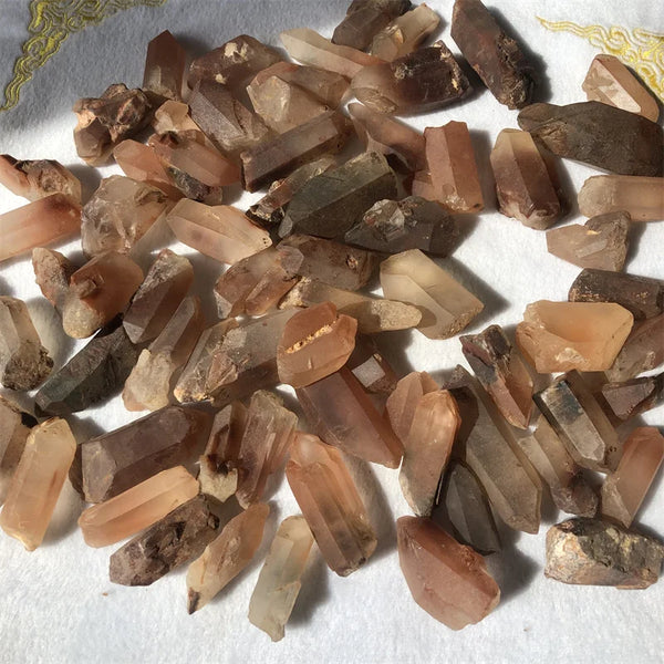 Red Quartz Crystal Point-ToShay.org