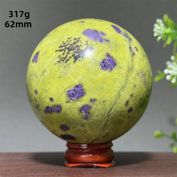 Green Atlantis Mineral Ball-ToShay.org