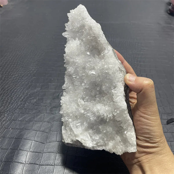 White Crystal Quartz Cluster-ToShay.org