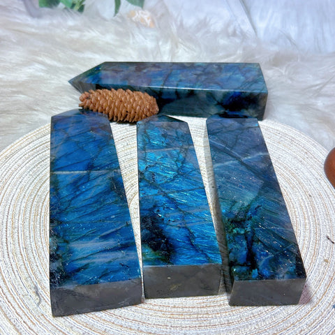 Blue Labradorite Tower Point-ToShay.org