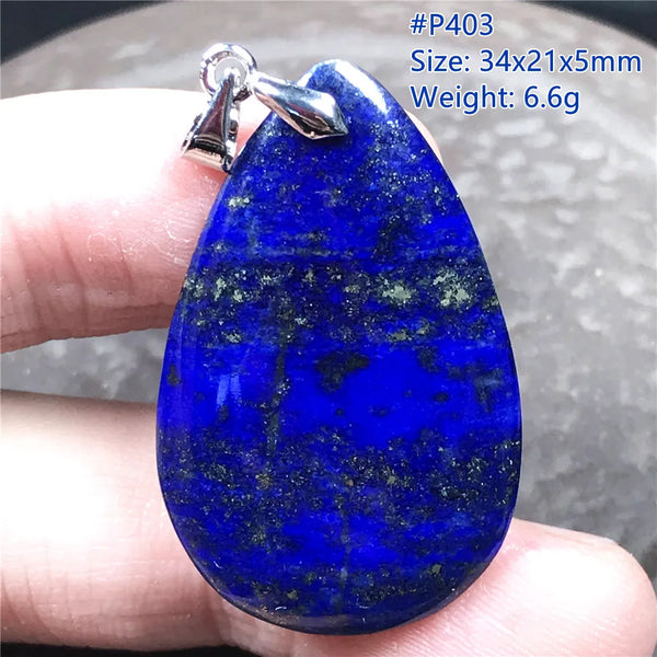 Blue Lapis Lazuli Pendant-ToShay.org