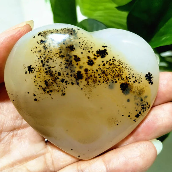 Green Moss Agate Heart-ToShay.org