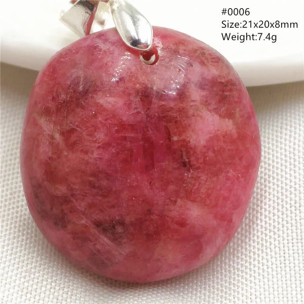 Red Rose Rhodonite Pendant-ToShay.org