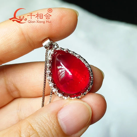 Red Ruby Pendant-ToShay.org