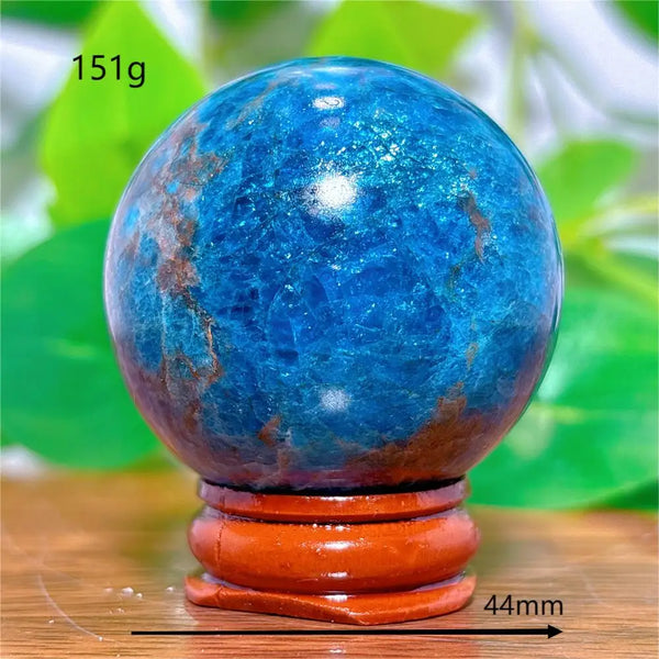 Blue Apatite Ball-ToShay.org