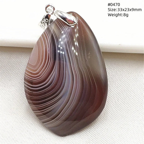Black Red Agate Pendant-ToShay.org