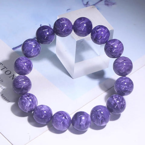 Purple Charoite Bracelet-ToShay.org