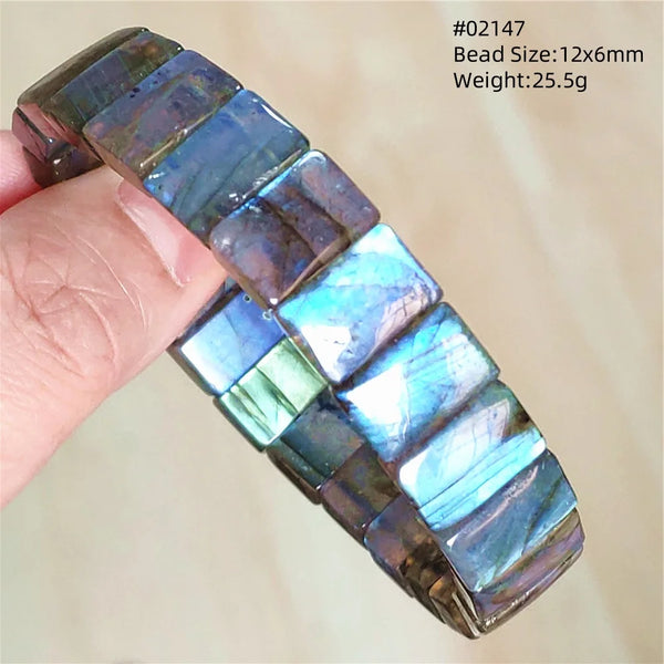 Blue Labradorite Bracelet-ToShay.org