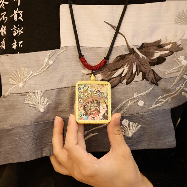 Tibetan Thangka Pendants-ToShay.org