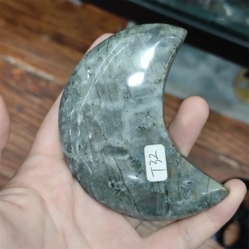 Grey Labradorite Moon-ToShay.org
