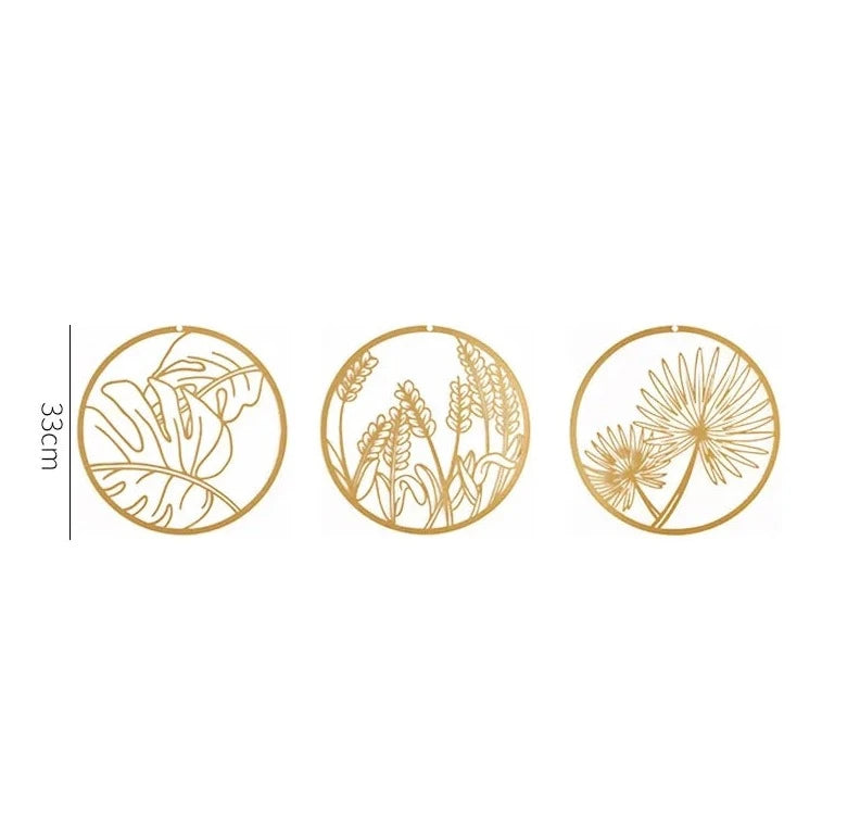 Golden Leaf Iron Art-ToShay.org