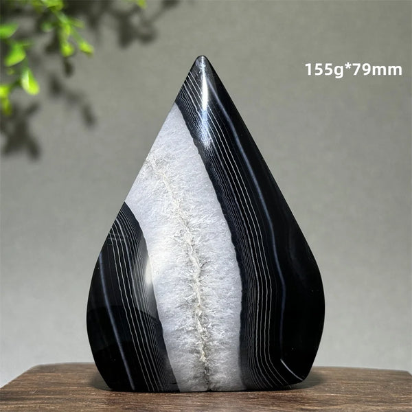 Black Agate Torch-ToShay.org