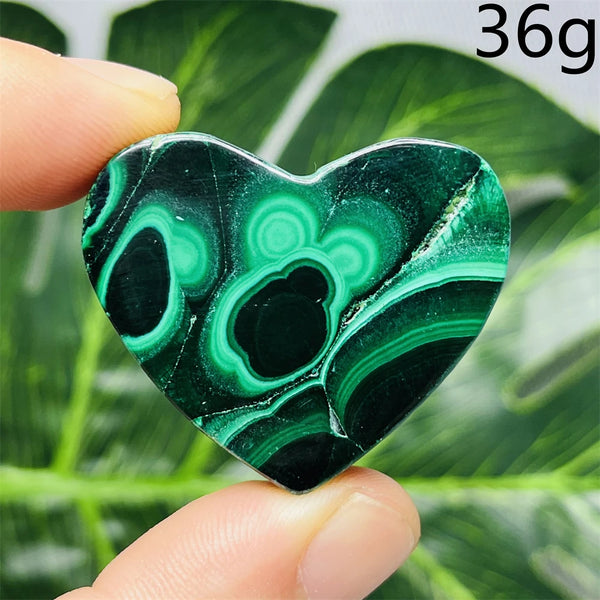 Green Malachite Heart-ToShay.org