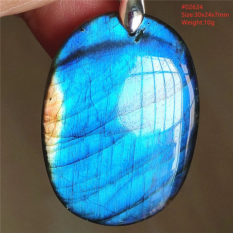 Blue Light Labradorite Pendant-ToShay.org