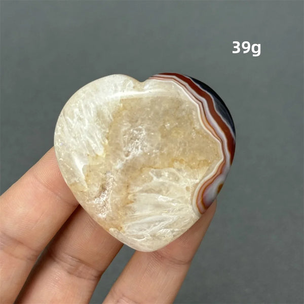 Orange Carnelian Heart-ToShay.org