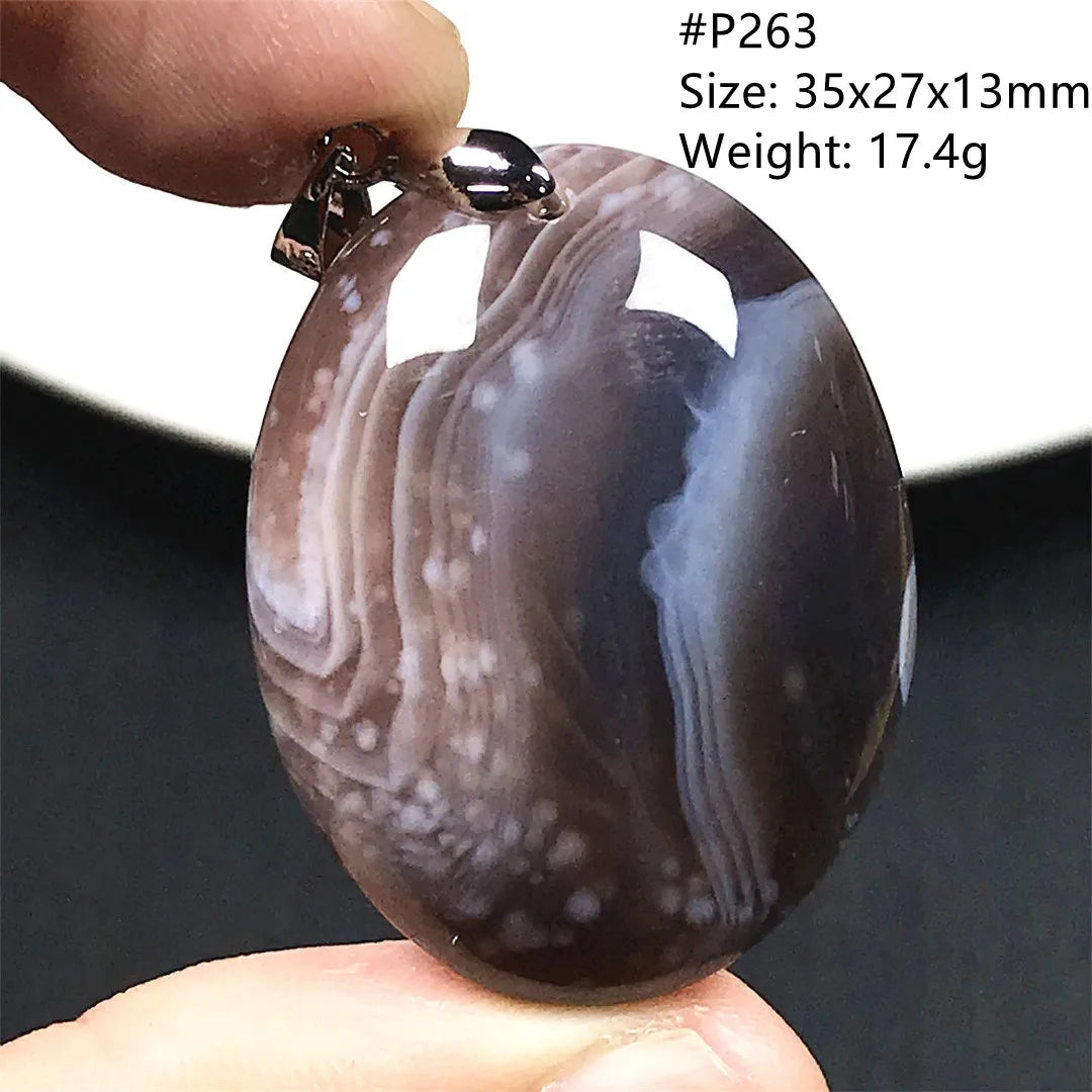 Black Lace Agate Pendant-ToShay.org