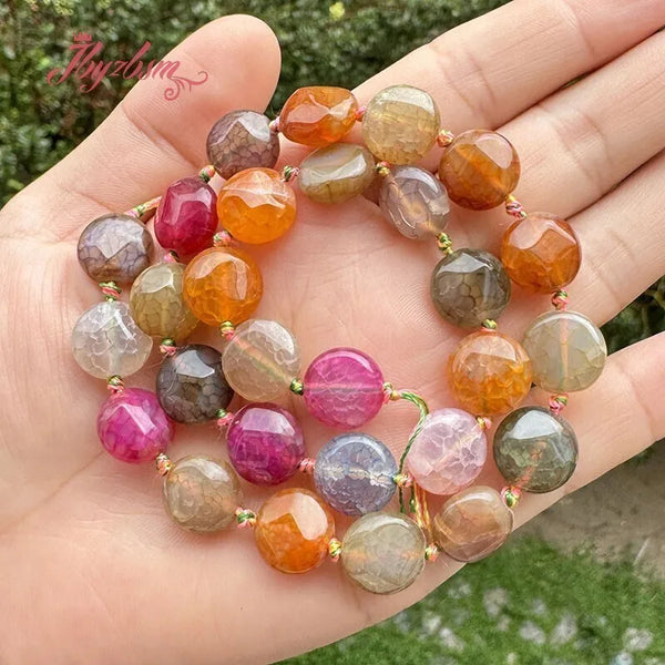 Mixed Cracked Agate Beads-ToShay.org