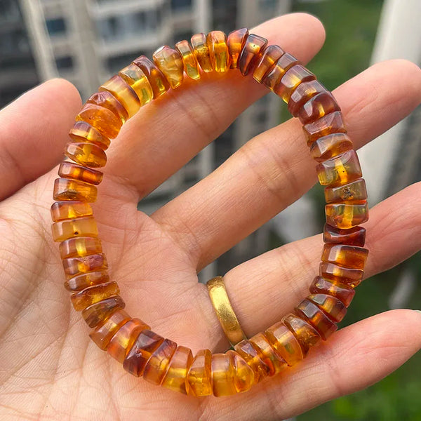 Yellow Amber Bracelet-ToShay.org