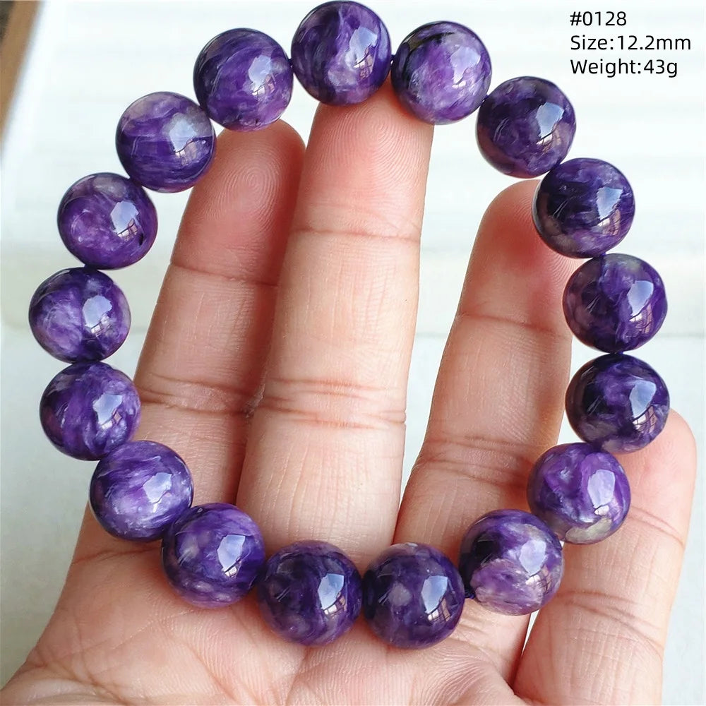 Purple Charoite Bracelet-ToShay.org
