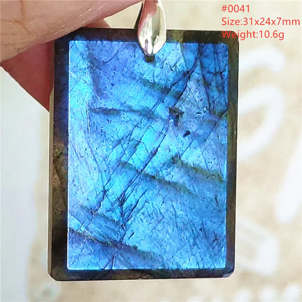 Blue Light Labradorite Pendant-ToShay.org
