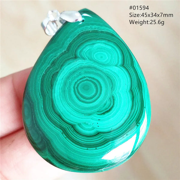Green Malachite Pendant-ToShay.org