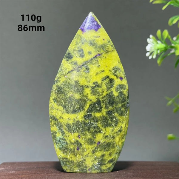 Green Aristocrat Atlantis Crystal Torch-ToShay.org