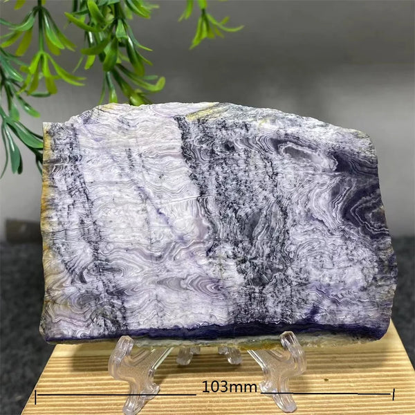 Purple Malachite Slab Slice-ToShay.org