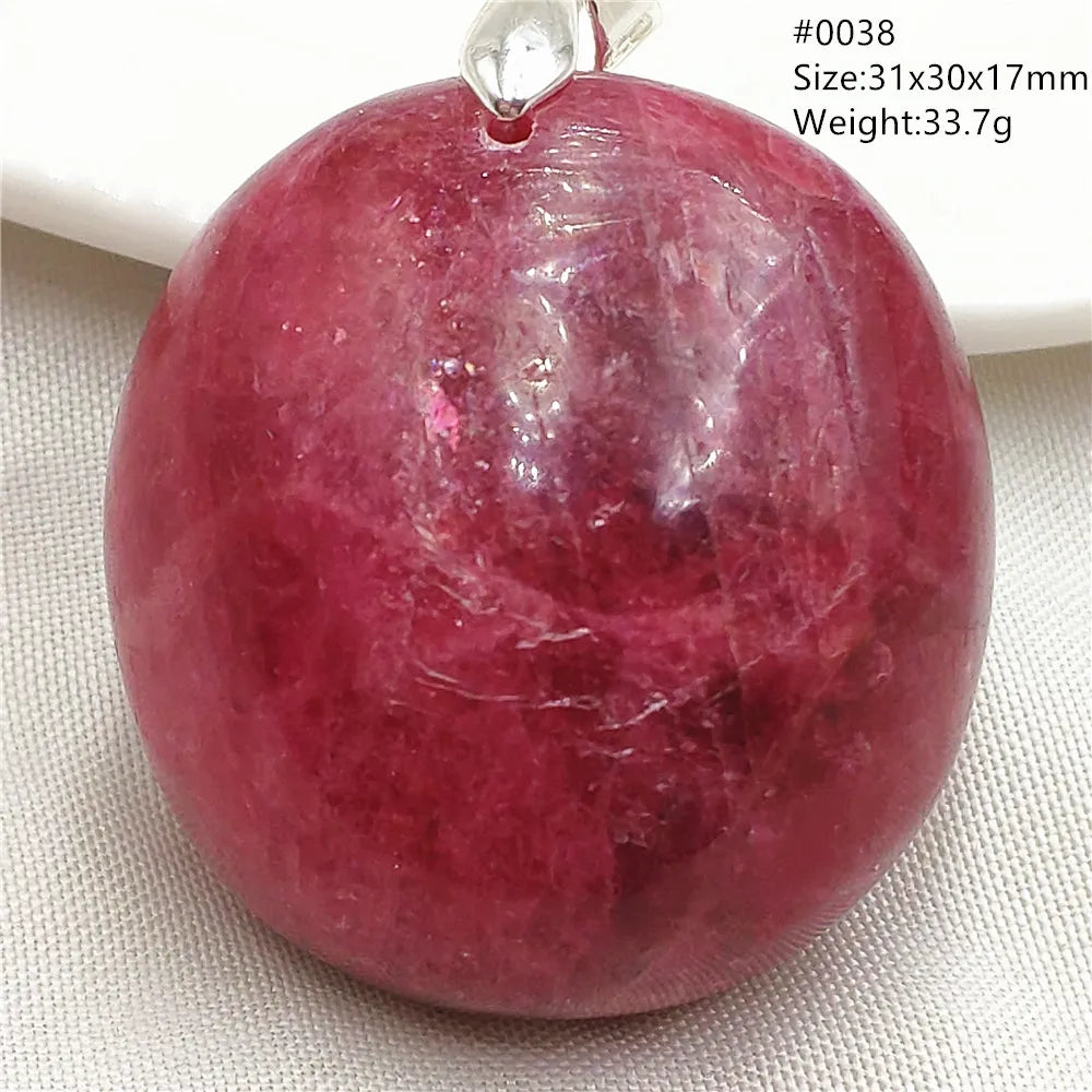 Red Rose Rhodonite Pendant-ToShay.org