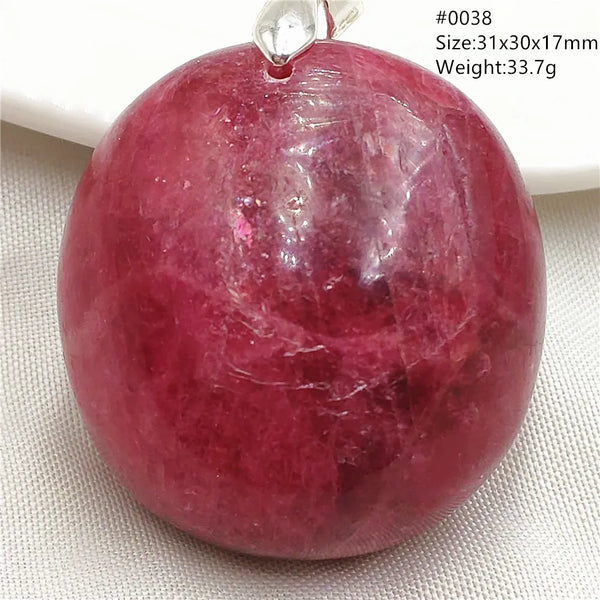 Red Rose Rhodonite Pendant-ToShay.org