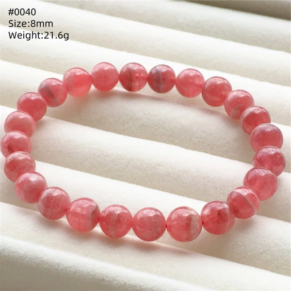 Pink Rhodochrosite Bracelet-ToShay.org