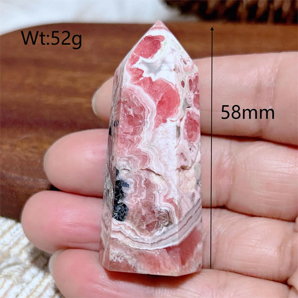 Pink Rhodochrosite Point-ToShay.org