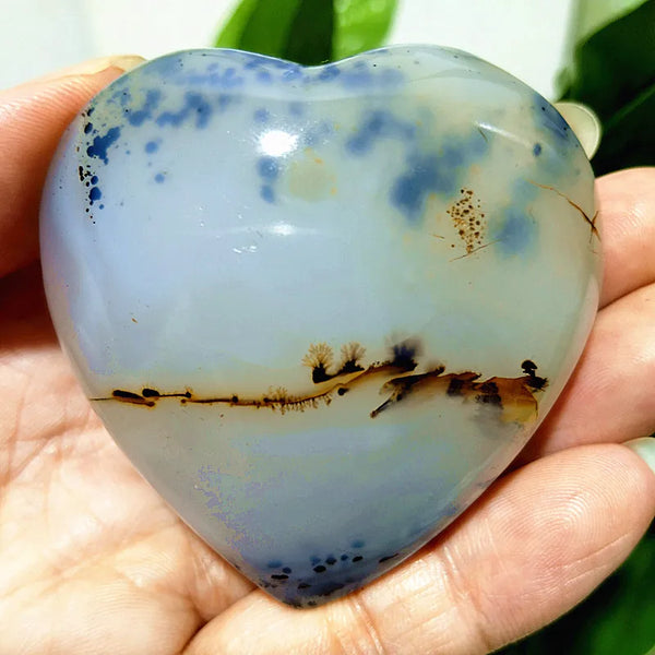 Green Moss Agate Heart-ToShay.org