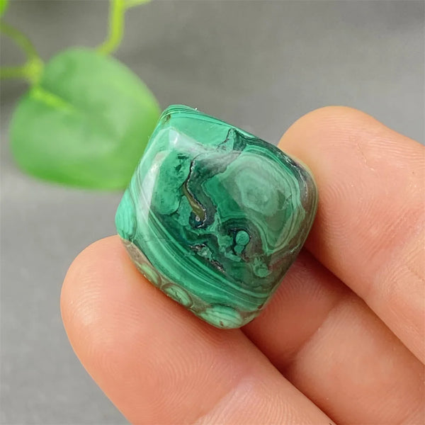 Green Malachite Tumbled Stone-ToShay.org