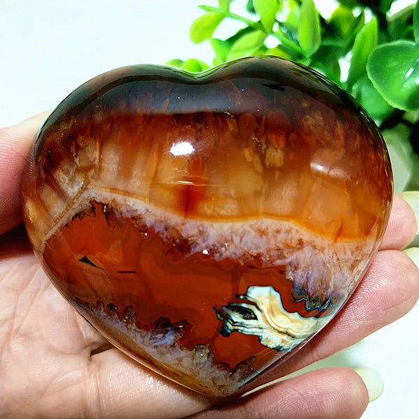 Red Agate Heart-ToShay.org