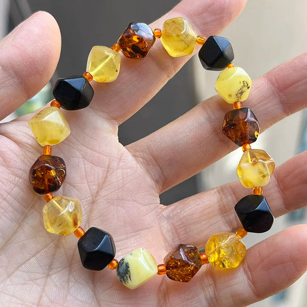 Yellow Amber Bracelet-ToShay.org