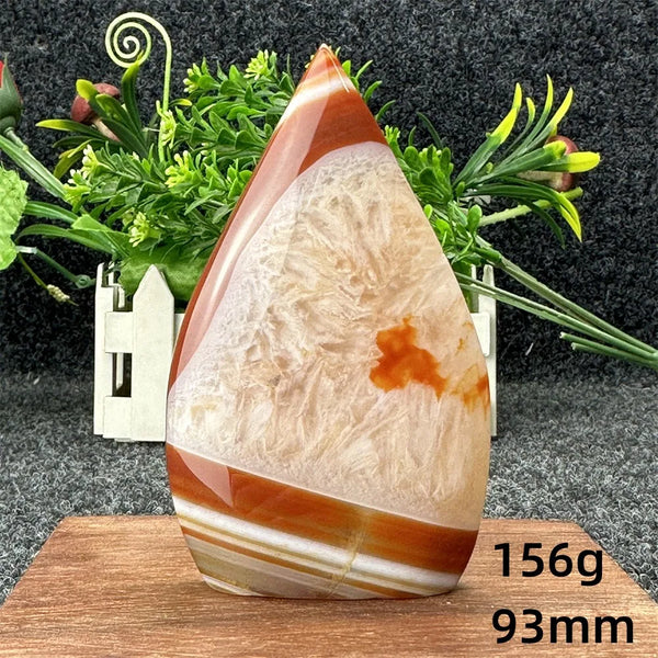 Red Carnelian Striped Agate-ToShay.org