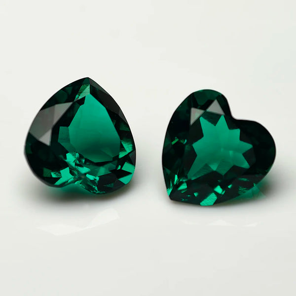 Green Emerald Diamond Heart-ToShay.org
