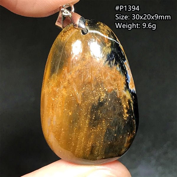 Blue Pietersite Pendant-ToShay.org