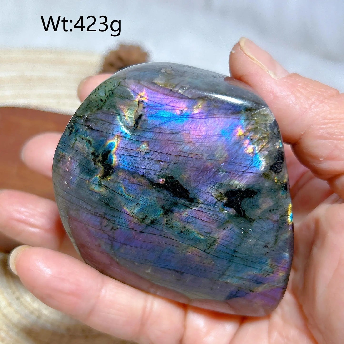 Blue Purple Labradorite Stones-ToShay.org