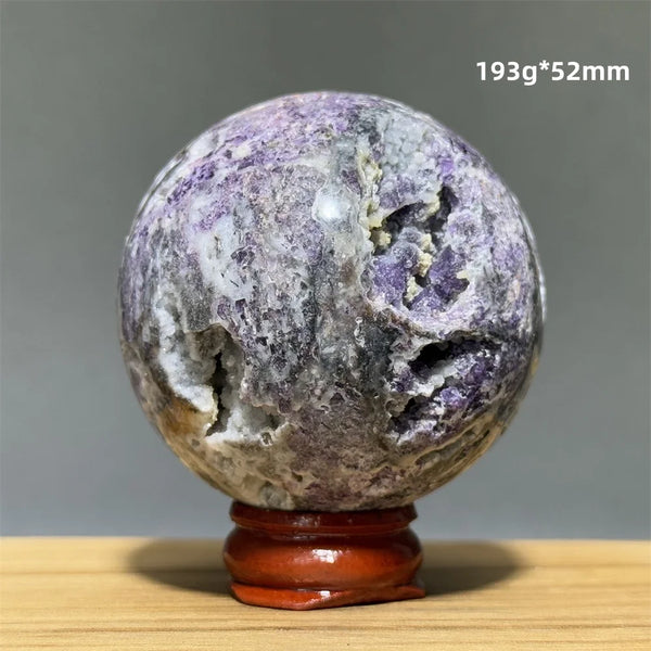Purple Sphalerite Ball-ToShay.org