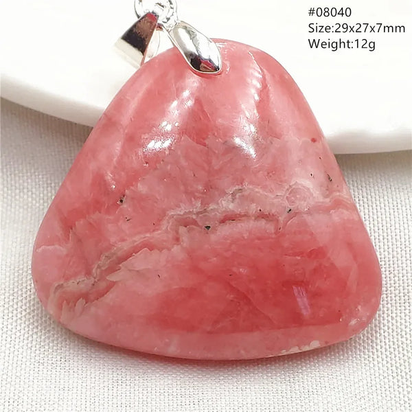 Red Rhodochrosite Pendant-ToShay.org