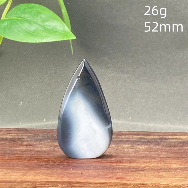 Black Silk Agate Torch-ToShay.org