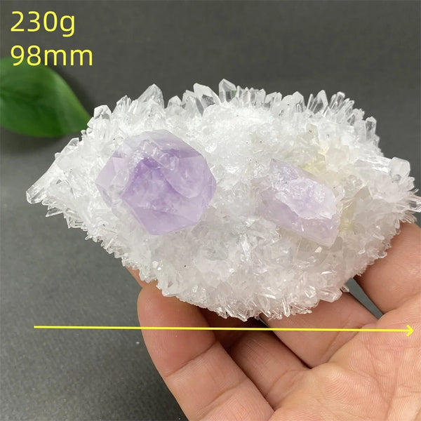 White Crystal Amethyst Quartz-ToShay.org