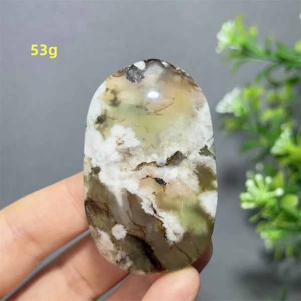 Green Cherry Blossom Agate-ToShay.org