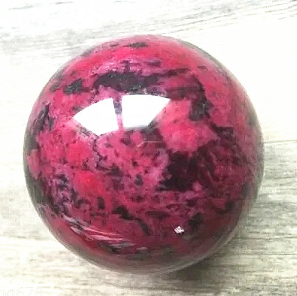 Pink Peach Blossom Jade Ball-ToShay.org