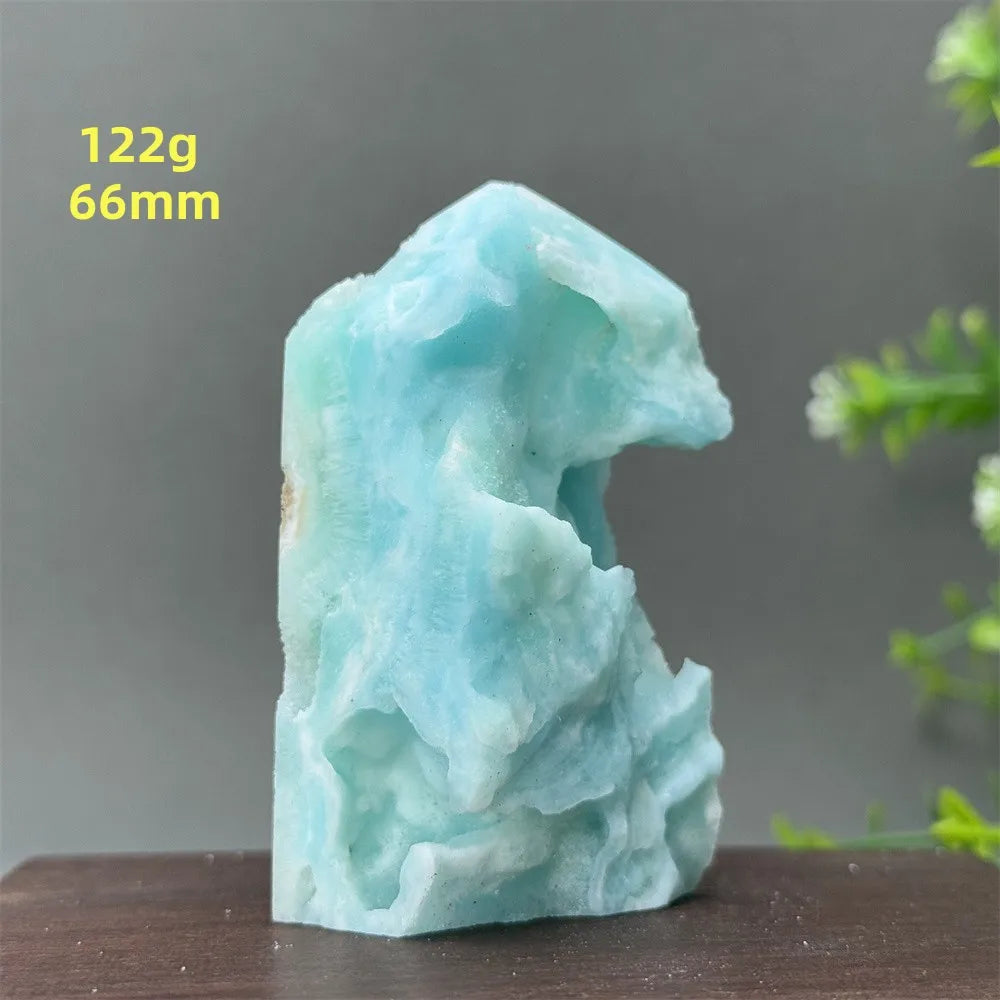 Blue Heteropolar Crystal Point-ToShay.org