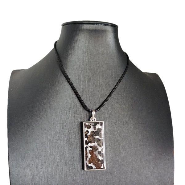 Olive Meteorite Pendant-ToShay.org