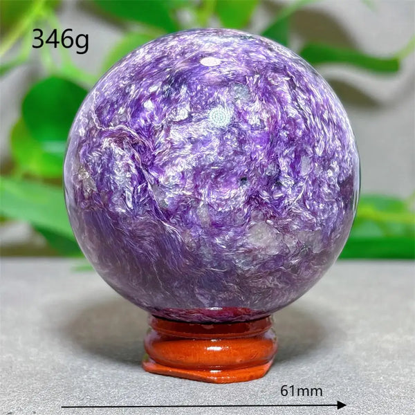 Purple Charoite Ball-ToShay.org