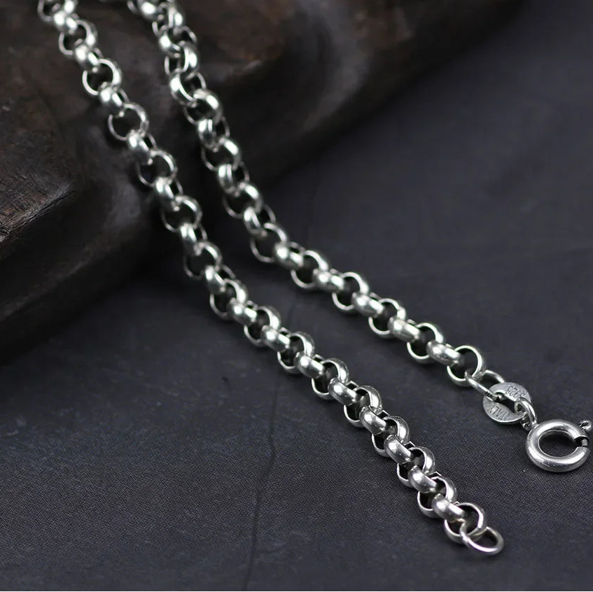 Silver Chain Necklaces-ToShay.org